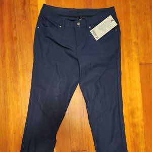 Lululemon Men's ABC Pant Slim Size 31 Length 32 Colour Navy Blue